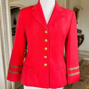Escada Margaretha Ley blazer nautical orange (38)